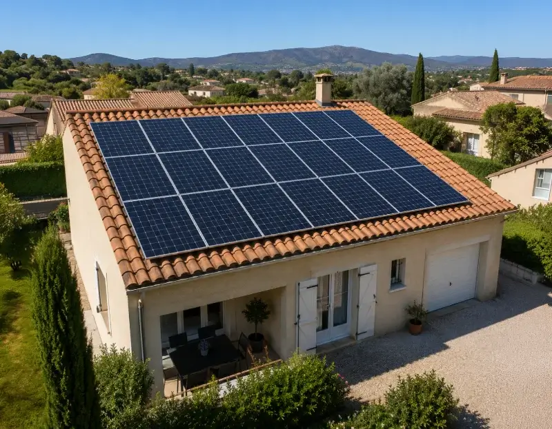 Prime à l'autoconsommation panneaux solaires Faucon — aide financière de l'État